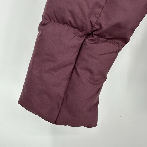 Nau Womens Quilted Down Puffer Jacket Size XS Purple Snap Lightweight Packable - Picture 3 of 10